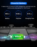 Wireless Switch Pro Controller for Nintendo Switch Controller Remote Gamepad Joypad Console Joystick with Adjustable Turbo & Dual Vibration, Gyro Axis [Latest Version]
