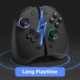 Wireless RGB Joycon Controller for Switch-Black