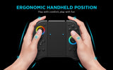 Wireless RGB Joycon Controller for Switch-Black Slim