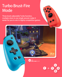 PRE-ORDER Joycon Controller for Nintendo Switch, Wireless Ergonomic Joy Con Replacement with D-Pad& Non-slip Grip, Turbo, Dual Vibration, 6-Axis Gyro Motion Control L/R Gamecube Remotes Gamepad