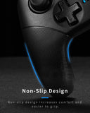 Wireless Switch Controller for Nintendo Console Pro Gamepad with Joystick [2020 New] Non-Slip Ergonomic Design, Black