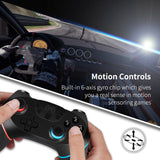 Wireless Switch Game Pro Controller Remote Joystick Switch Bluetooth Gamepad with Nonslip Grip