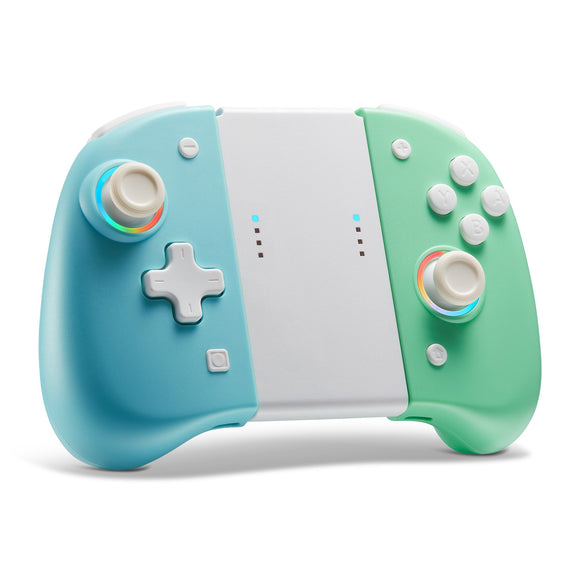 PRE-ORDER Wireless RGB Joycon Controller for Switch-Blue & Green