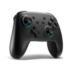 Switch Pro Controller with 8 Colors LED Light Rings