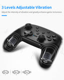 Wireless Switch Controller for Nintendo Console Pro Gamepad with Joystick [2020 New] Non-Slip Ergonomic Design, Black