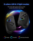 Wireless RGB Joycon Controller for Switch-Black