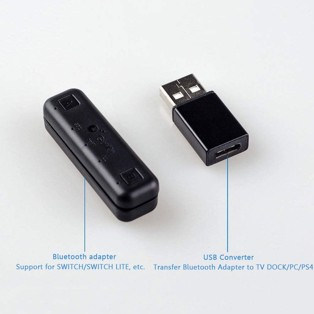 Wireless Bluetooth Adapter for Nintendo Switch & Lite, YOBWIN Bluetoot ...