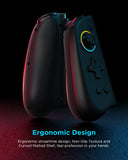 Wireless RGB Joycon Controller for Switch-Black Slim