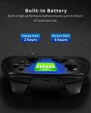 Wireless Switch Controller for Nintendo Console Pro Gamepad with Joystick [2020 New] Non-Slip Ergonomic Design, Black