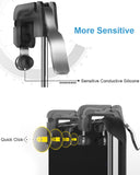 Mobile Game Controller Case for iPhone X/XS, Phone Cover Compatible with PUβG/COD Mobile L1R1 Trigger Joystick Gamepad Grip Remote, for Apple iOS (5.8 inch Black)