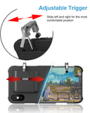 Mobile Game Controller Case for iPhone X/XS, Phone Cover Compatible with PUβG/COD Mobile L1R1 Trigger Joystick Gamepad Grip Remote, for Apple iOS (5.8 inch Black)
