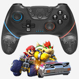 Switch Controller, Wireless Pro Controller for Nintendo Switch Remote Gamepad with Joystick, Adjustable Turbo Vibration, Ergonomic Non-Slip