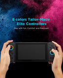 Wireless RGB Joycon Controller for Switch-Black Slim