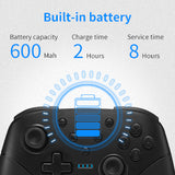 Wireless Switch Controller for Nintendo Console Pro Gamepad with Joystick [2020 New] Non-Slip Ergonomic Design, Black