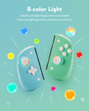 PRE-ORDER Wireless RGB Joycon Controller for Switch-Blue & Green