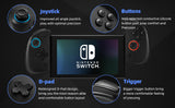 Wireless RGB Joycon Controller for Switch-Black