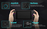 Wireless RGB Joycon Controller for Switch-Black Slim