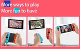 PRE-ORDER Joycon Controller for Nintendo Switch, Wireless Ergonomic Joy Con Replacement with D-Pad& Non-slip Grip, Turbo, Dual Vibration, 6-Axis Gyro Motion Control L/R Gamecube Remotes Gamepad