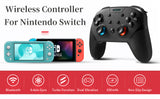 Switch Pro Controller, Wireless Switch Controller with Adjustable Turbo/Dual Vibration/6-Axis Gyro/Non-Slip Switch Gamepad Remote Joystick for Switch/Switch Lite