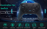 Wireless Switch Controller for Nintendo Console Pro Gamepad with Joystick [2020 New] Non-Slip Ergonomic Design, Black