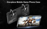 Mobile Game Controller Case for iPhone X/XS, Phone Cover Compatible with PUβG/COD Mobile L1R1 Trigger Joystick Gamepad Grip Remote, for Apple iOS (5.8 inch Black)