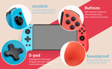 PRE-ORDER Joycon Controller for Nintendo Switch, Wireless Ergonomic Joy Con Replacement with D-Pad& Non-slip Grip, Turbo, Dual Vibration, 6-Axis Gyro Motion Control L/R Gamecube Remotes Gamepad