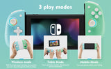 PRE-ORDER Wireless RGB Joycon Controller for Switch-Blue & Green