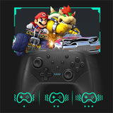 Wireless Switch Controller for Nintendo Console Pro Gamepad with Joystick [2020 New] Non-Slip Ergonomic Design, Black