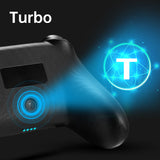 Switch Pro Controller with 8 Colors LED Light Rings