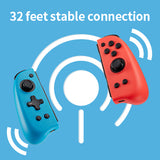 PRE-ORDER Joycon Controller for Nintendo Switch, Wireless Ergonomic Joy Con Replacement with D-Pad& Non-slip Grip, Turbo, Dual Vibration, 6-Axis Gyro Motion Control L/R Gamecube Remotes Gamepad