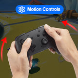 Wireless Switch Pro Controller for Nintendo Switch Controller Remote Gamepad Joypad Console Joystick with Adjustable Turbo & Dual Vibration, Gyro Axis [Latest Version]