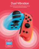 PRE-ORDER Joycon Controller for Nintendo Switch, Wireless Ergonomic Joy Con Replacement with D-Pad& Non-slip Grip, Turbo, Dual Vibration, 6-Axis Gyro Motion Control L/R Gamecube Remotes Gamepad